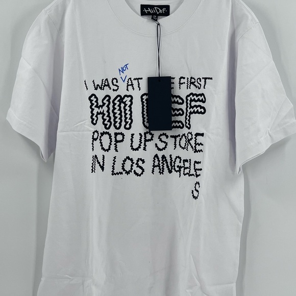 HiiDef White Hii Def Store Souvenir T-Shirt medium - Picture 2 of 7